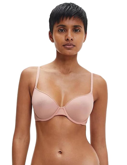 000QF6068E Calvin Klein Sheer Marquisette Lightly Lined Demi Bra