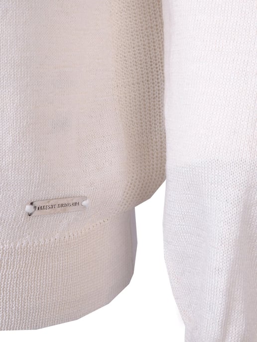 Takeshy Kurosawa Pullover Men's Off-White - Image 4