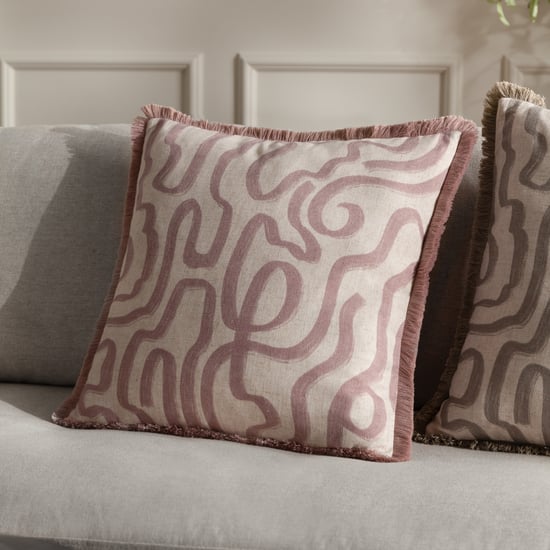 Hoem Lina Abstract Printed Cushion Cover - Image 6