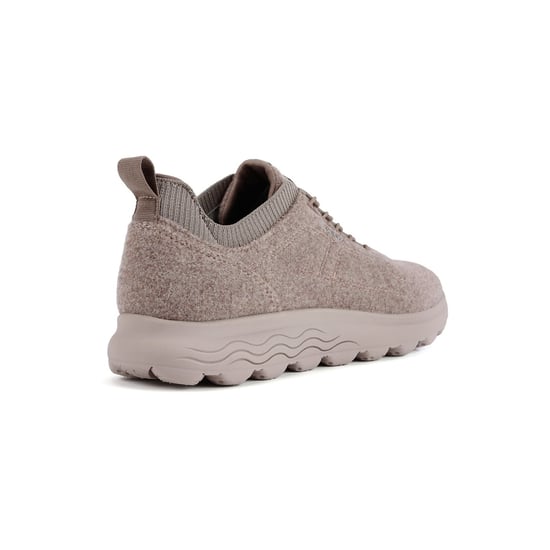 Geox D Spherica A Wollen Blend Damessneakers In Donkerroze - Image 2