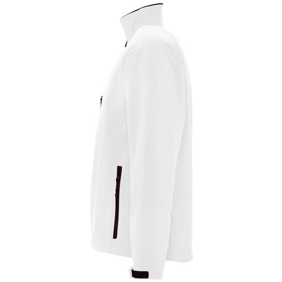SOLS Heren Relax Soft Shell Jacket (ademend, winddicht en waterbestendig) (Wit) - Image 3