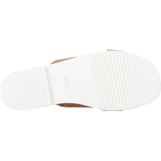 TOMS Mae Crossover Leren Damessandalen Bruin - Image 3