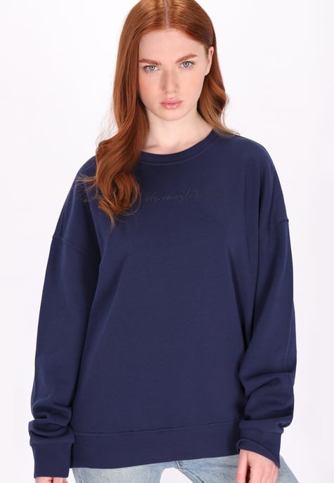 Dreimaster Sweatshirt Dames marine - Image 3