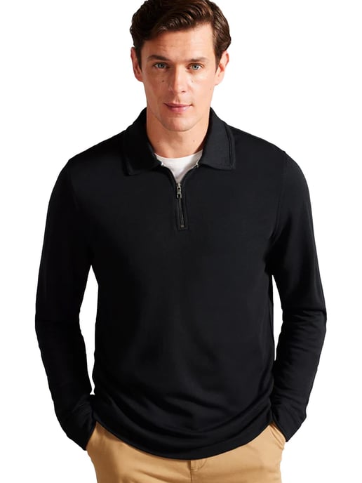Ted Baker Heren Poloshirt Met Lange Mouwen - Karpol - Image 1