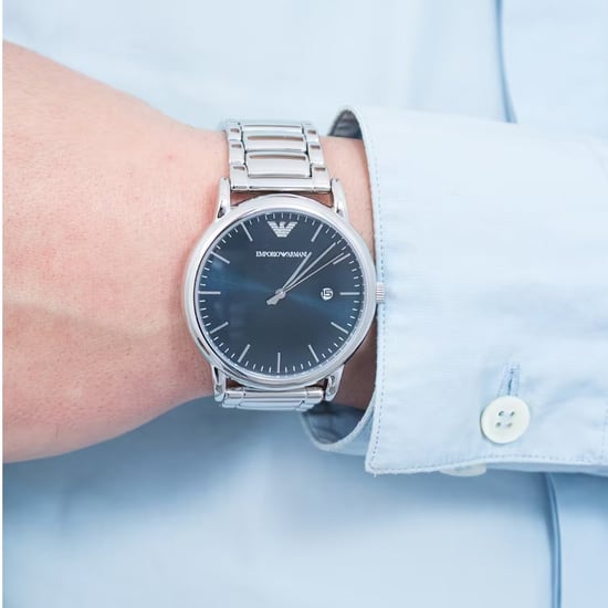 Emporio Armani AR11089 Blue Dial Men's Watch - Image 5