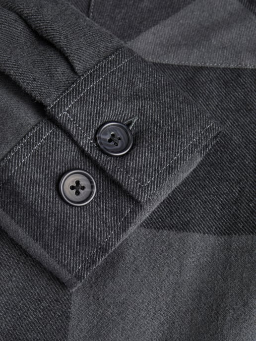 Produkt Overhemden Dean Check Overshirt Grijs - Image 2
