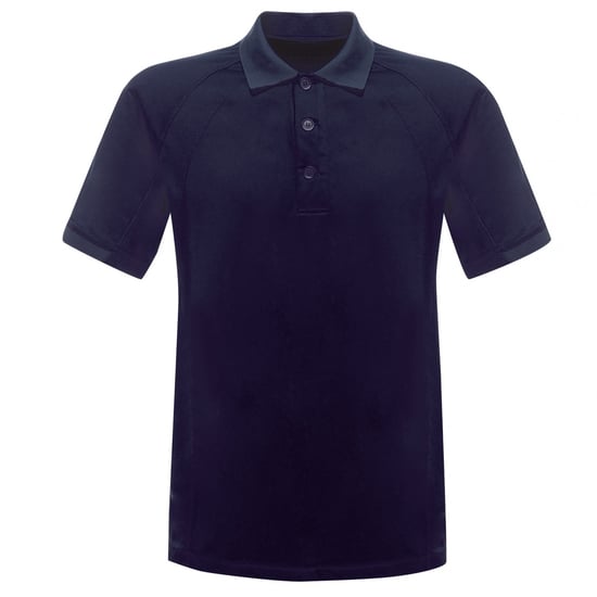 Regatta Hardwear Mens Coolweave Short Sleeve Polo Shirt (Navy)