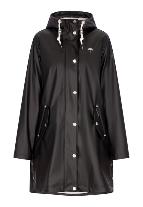 Schmuddelwedda Mackintosh Dames zwart - Image 1