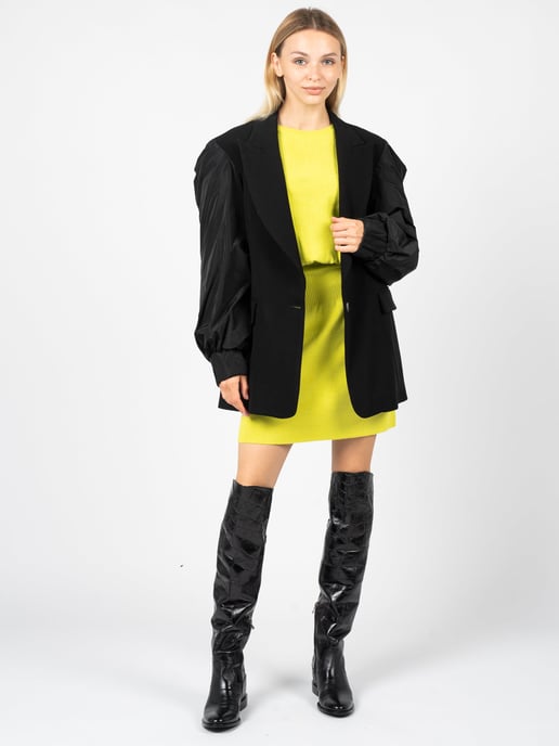 Silvian Heach Coat Woman's Black - Image 2