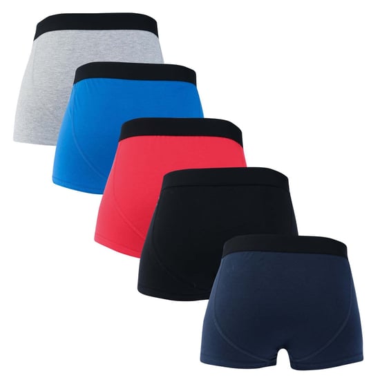 Men's DKNY Walpi 5 Pack Trunk Boxer Shorts in Multi colour