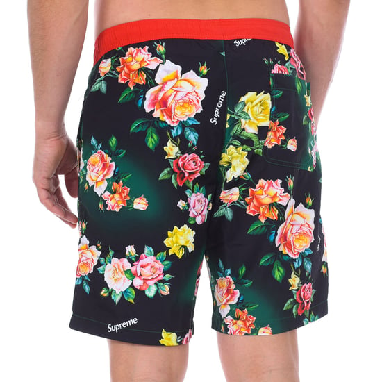 Roses Print Boxer Swimsuit