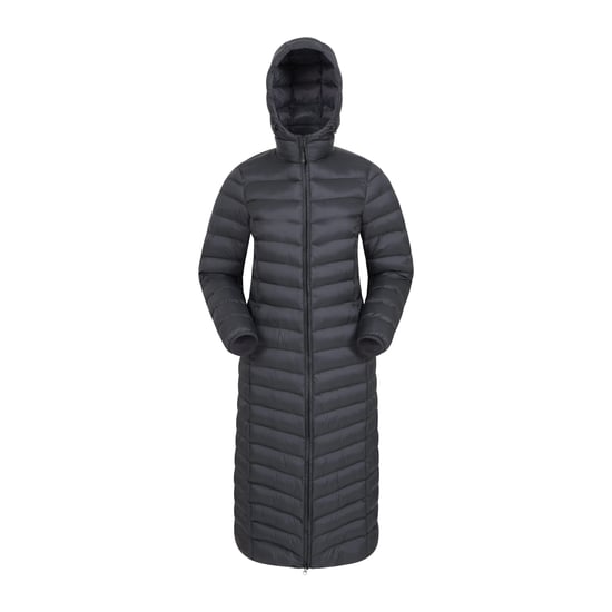 Mountain Warehouse Womens/Ladies Florence Extra Long Padded Jacket (Black) - Image 1