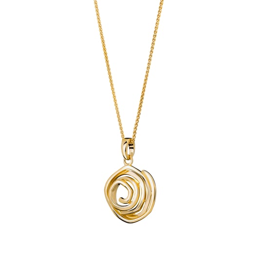 Orphelia 'Apolline' Dames 925 Sterling Zilveren Ketting met Hanger - Goud ZH-7500/G - Image 3