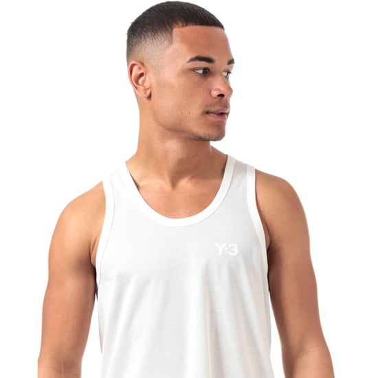 Men's Y-3 Classic Logo Vest in White