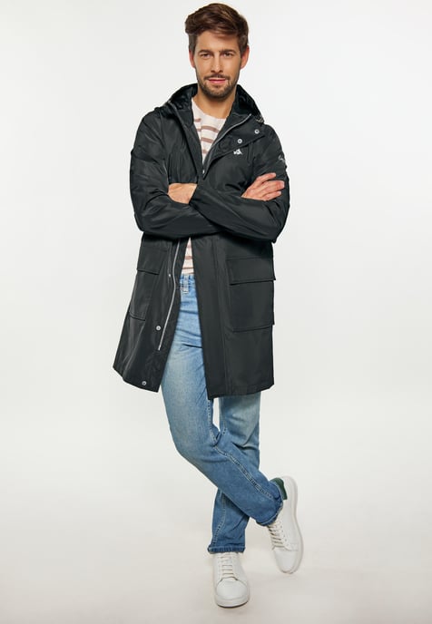 Schmuddelwedda raincoat Men black - Image 2