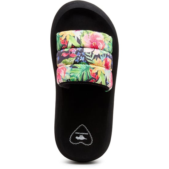 Rocket Dog Splash Bahama Textile Dam Svart/Multi Sandaler - Image 5