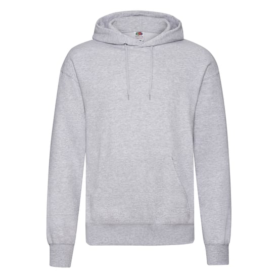 Fruit Of The Loom Mens Hooded Sweatshirt / Hoodie (Heather Grey) - Image 1