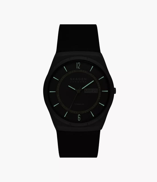 Skagen Melbye Titanium Men's Black Watch SKW6907