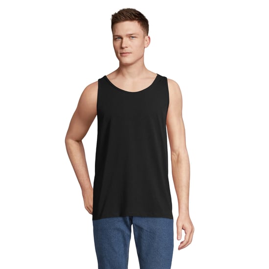 SOLS Unisex Adult Crusader Organic Cotton Tank Top (Diep zwart) - Image 1