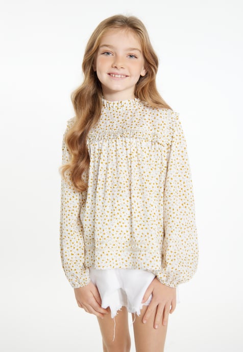 Dreimaster Blouse meisjes (kinderen) mosterd - Image 3