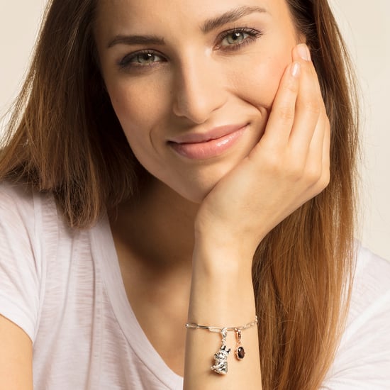 Women´s Charm Pendant Bulldog With Crown - Image 2