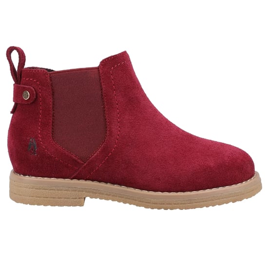 Hush Puppies Meisjes Mini Maddy Suede Enkellaarsjes (Bourgondië) - Image 3