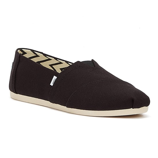 TOMS Alpargata Katoen Canvas Dames Zwarte Espadrilles - Image 2