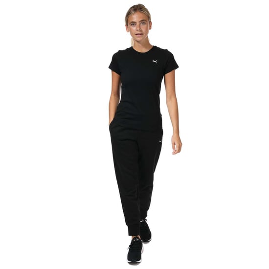 Women's Puma Essentials Sweatpants in Black