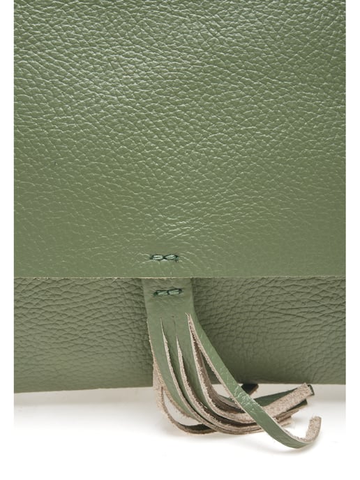 Isabella Rhea SS22 IR 1772T Green Leather Bag - Image 3
