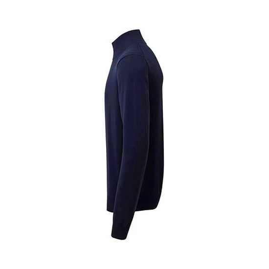 Asquith & Fox Heren Katoenen Blend Sweatshirt met ritssluiting (Franse marine) - Image 3