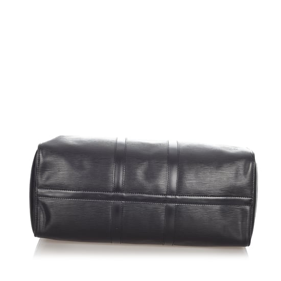 Vintage Louis Vuitton Epi Keepall 45 Black - Image 4