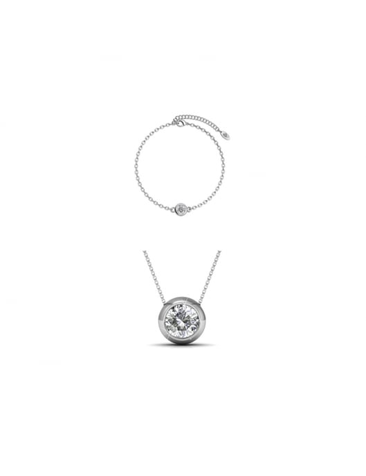 Birth Moon Set - Silver och kristall - Image 1