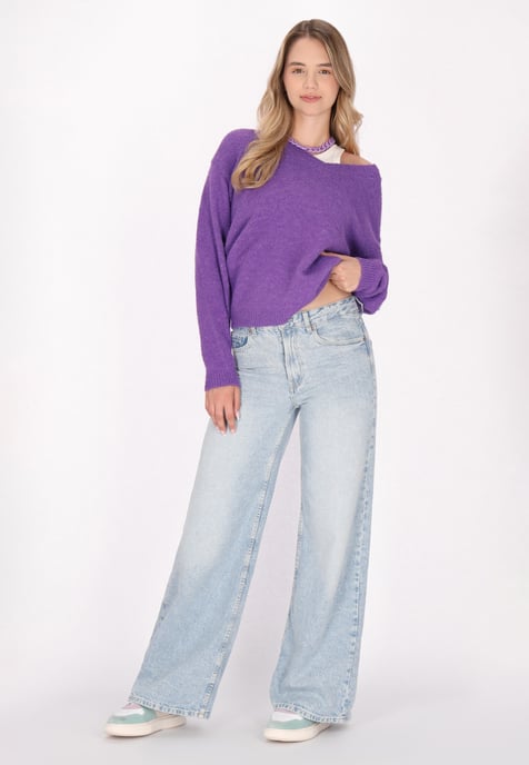 Mymo Jumper Dames violet - Image 2