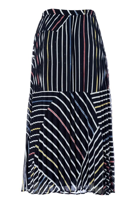 Norita Print Rok Zwart / Multi - Image 4