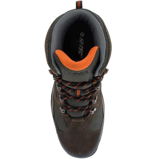 Hi-Tec Storm Heren Wandelschoenen Van Donkerbruin Suède - Image 4