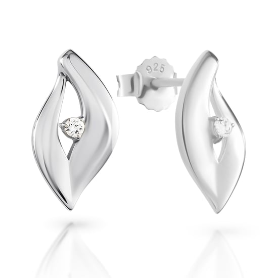 Orphelia 'Milan' Dames 925 Sterling Zilveren Set: Ketting-Pendant + Oorbellen - Zilver SET-7519 - Image 3