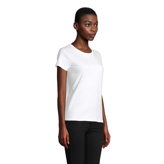 SOLS Womens/Ladies Pioneer T-Shirt (White) - Image 3