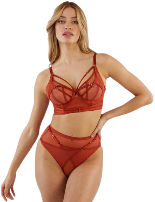 Playful Promises Eddie Crossover Wrap Bra Core
