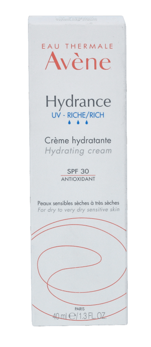 Avene Hydrance Optimale Rich Hydrating Perf SPF3040 ml. - Image 2