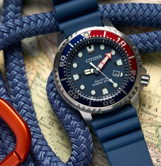 Citizen Promaster Diver Men's Blue Watch BN0168-06L