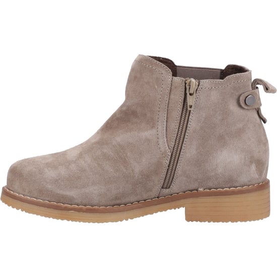 Hush Puppies Maddy Wide Suede Women's Grey Boots - Image 4