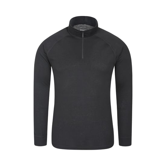 Mountain Warehouse Mens Talus Base Layer Top (Pack of 2) (Black)