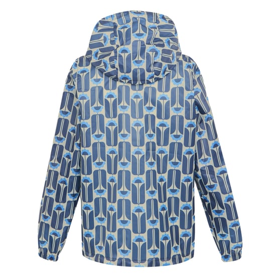 Regatta Womens/Ladies Orla Kiely Tall Flowers Packaway Summer Jacket (Navy)