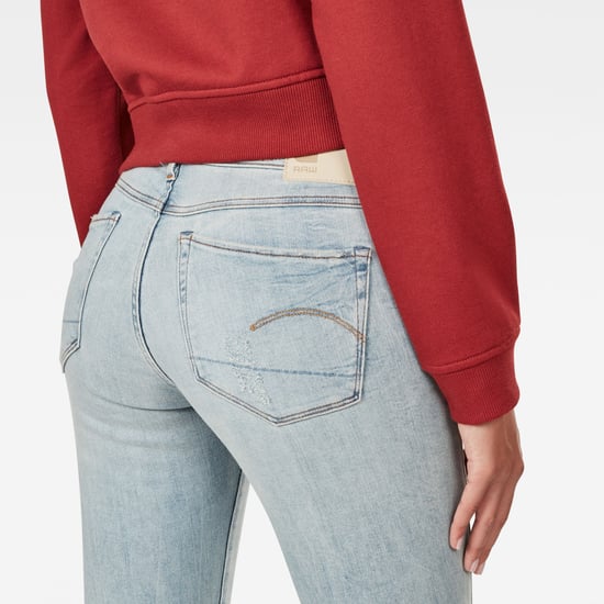 G-Star RAW 3301 Deconstructed Mid Waist Skinny Rp Jeans