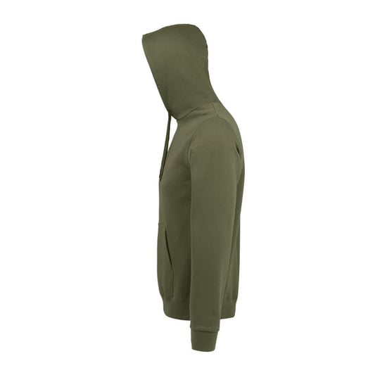 SOLS Snake Unisex Hooded Sweatshirt / Hoodie (Donkergroen) - Image 3