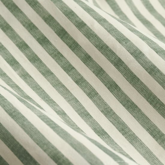 Yard Hebden Striped Cotton Eyelet Curtains - Image 5