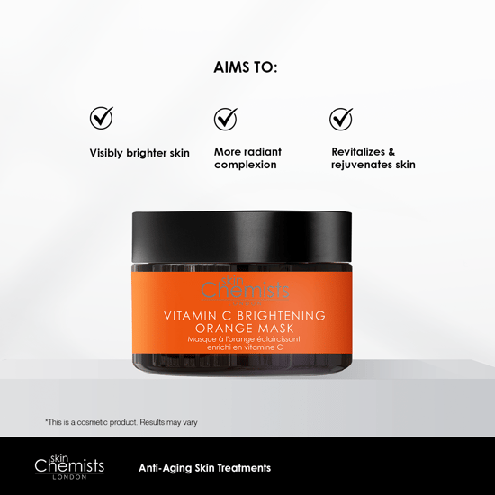 skinChemists Vitamine C Verhelderende Oranje Masker 50ml - Image 5