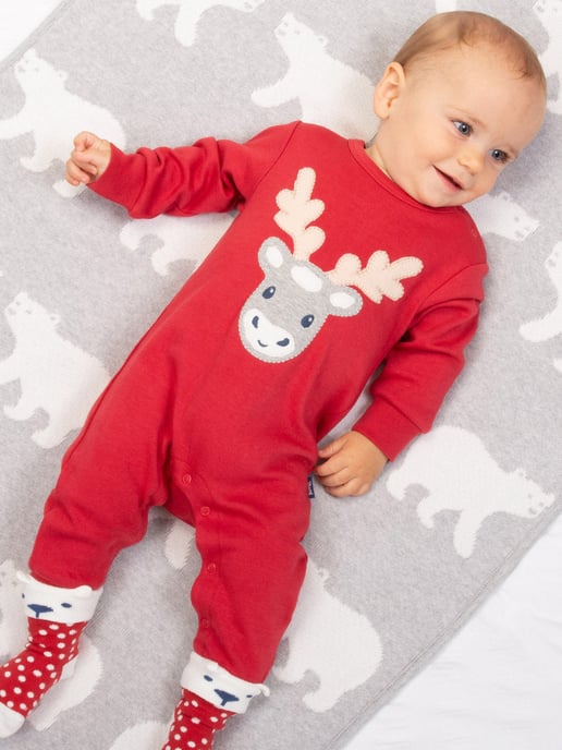 Kite Clothing Reindeer Romper