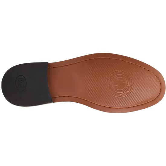 Base London Madison Leather Men's Burnt Tan Loafers - Image 3