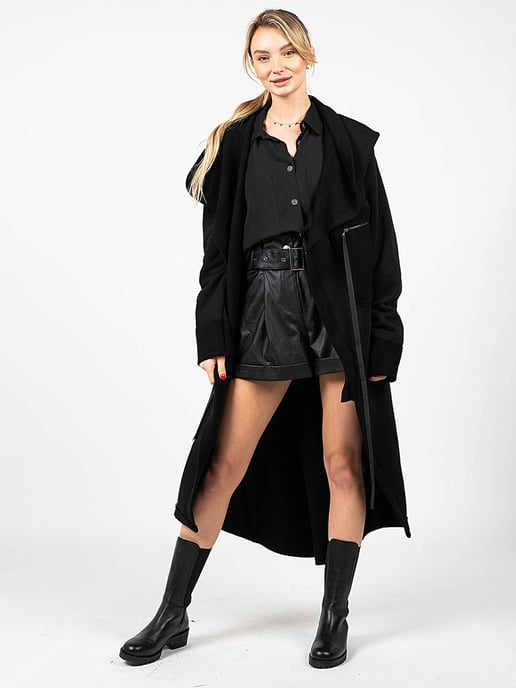 La Haine Inside Us Cardigan Unisex Woman's Black - Image 2
